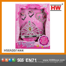 Mode Kunststoff Mini Mädchen Prinzessin Crown Spielzeug für Verkauf